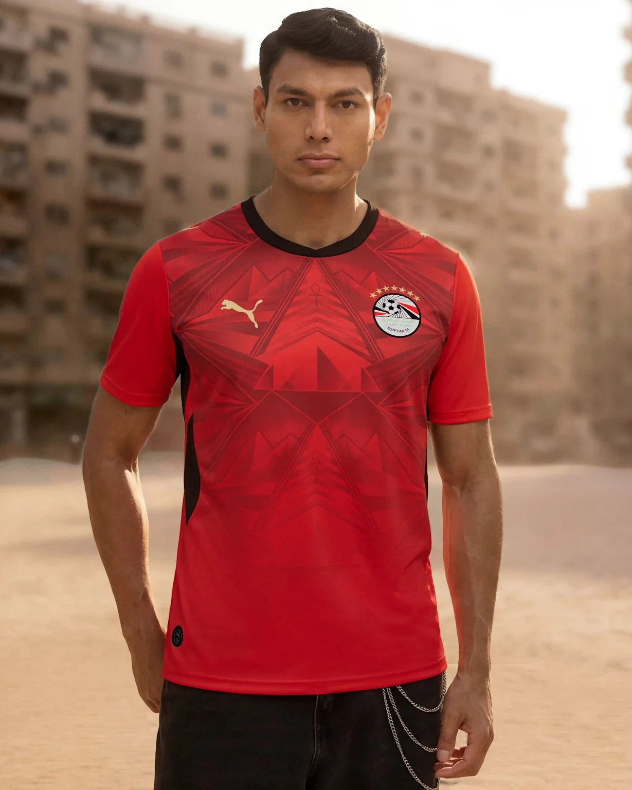 Mens Egypt EFA Home 25/26 Replica Jersey